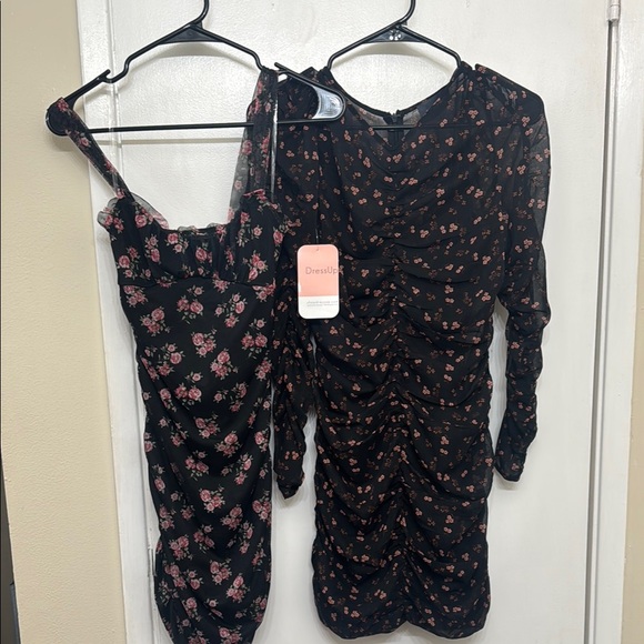 dress up Dresses & Skirts - Black Floral Dresses Set